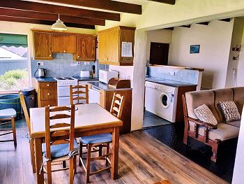 Kitchen with dining area